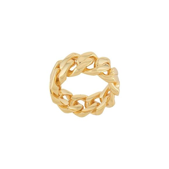 Darkai Men Gold Cuban Ring